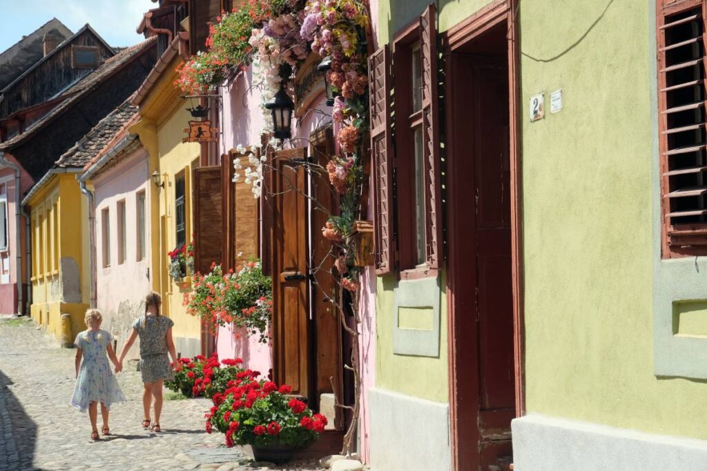 Visiter Sighisoara en famille  ©Etpourtantelletourne.fr