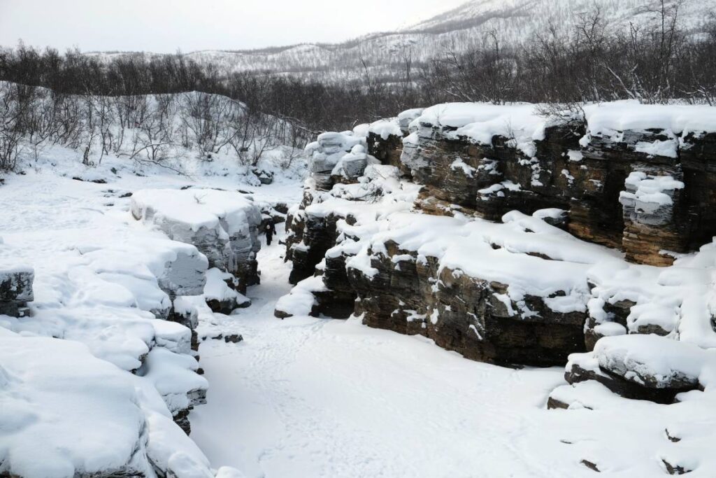 Aller en Laponie en train - gorges d'Abisko  ©Etpourtantelletourne.fr