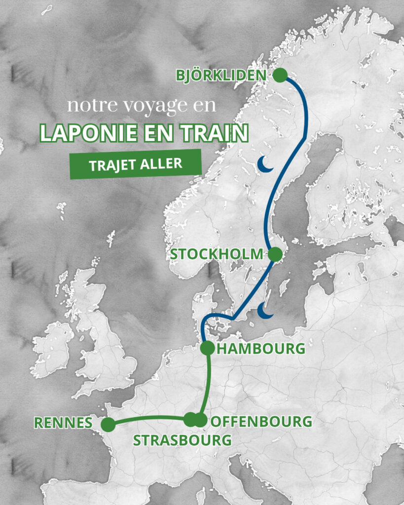 Aller en Laponie en train ©Etpourtantelletourne.fr