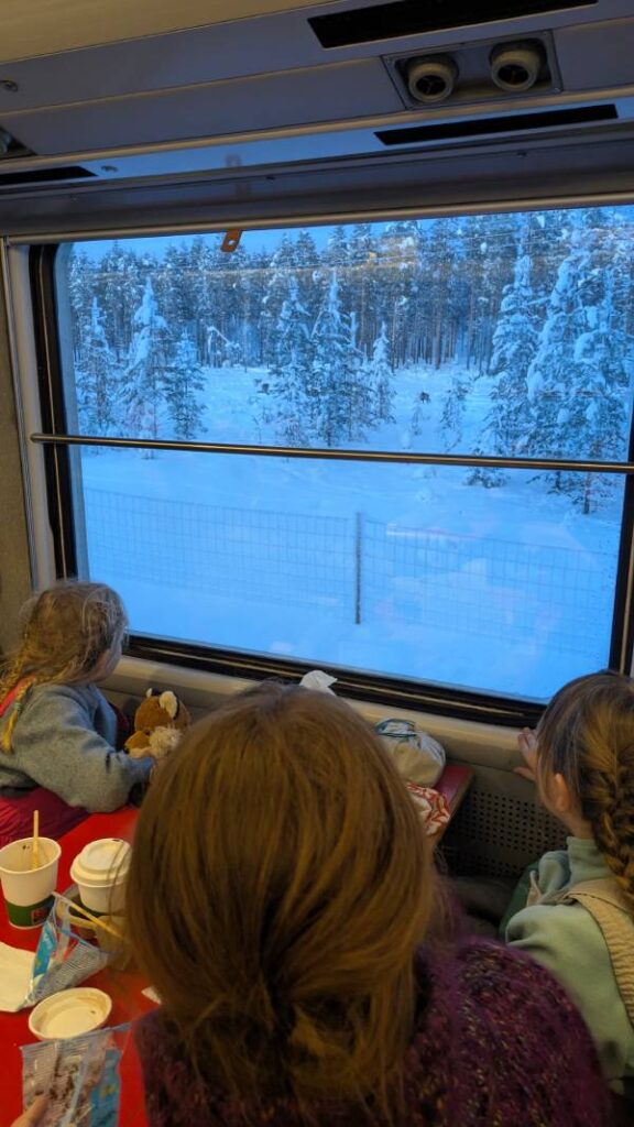 Train Narvik - Lulea ©Etpourtantelletourne.fr